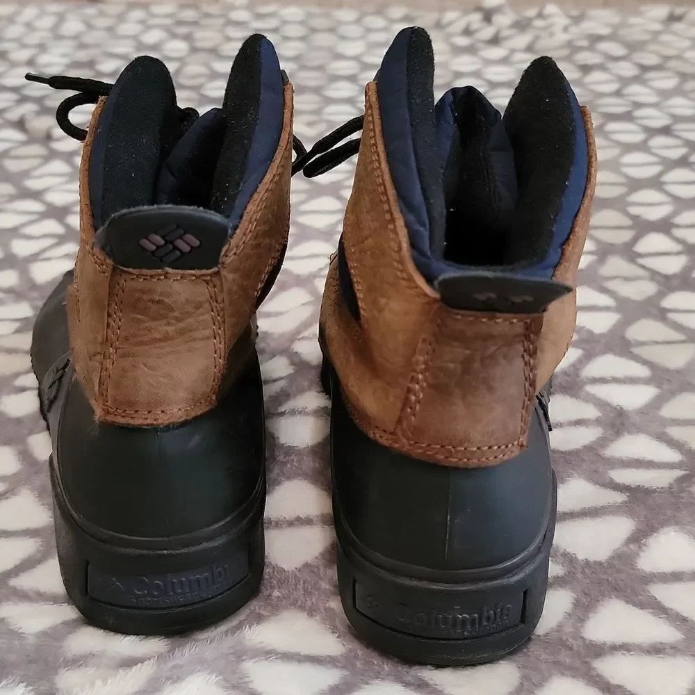 Columbia Bugaboot High Winter Vintage Ankle Boots Size 7 Men